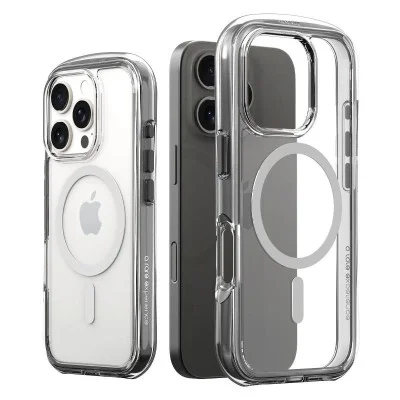 Cover Iphone 16 Pro Duple Air Magsafe Case Araree - Light Gray